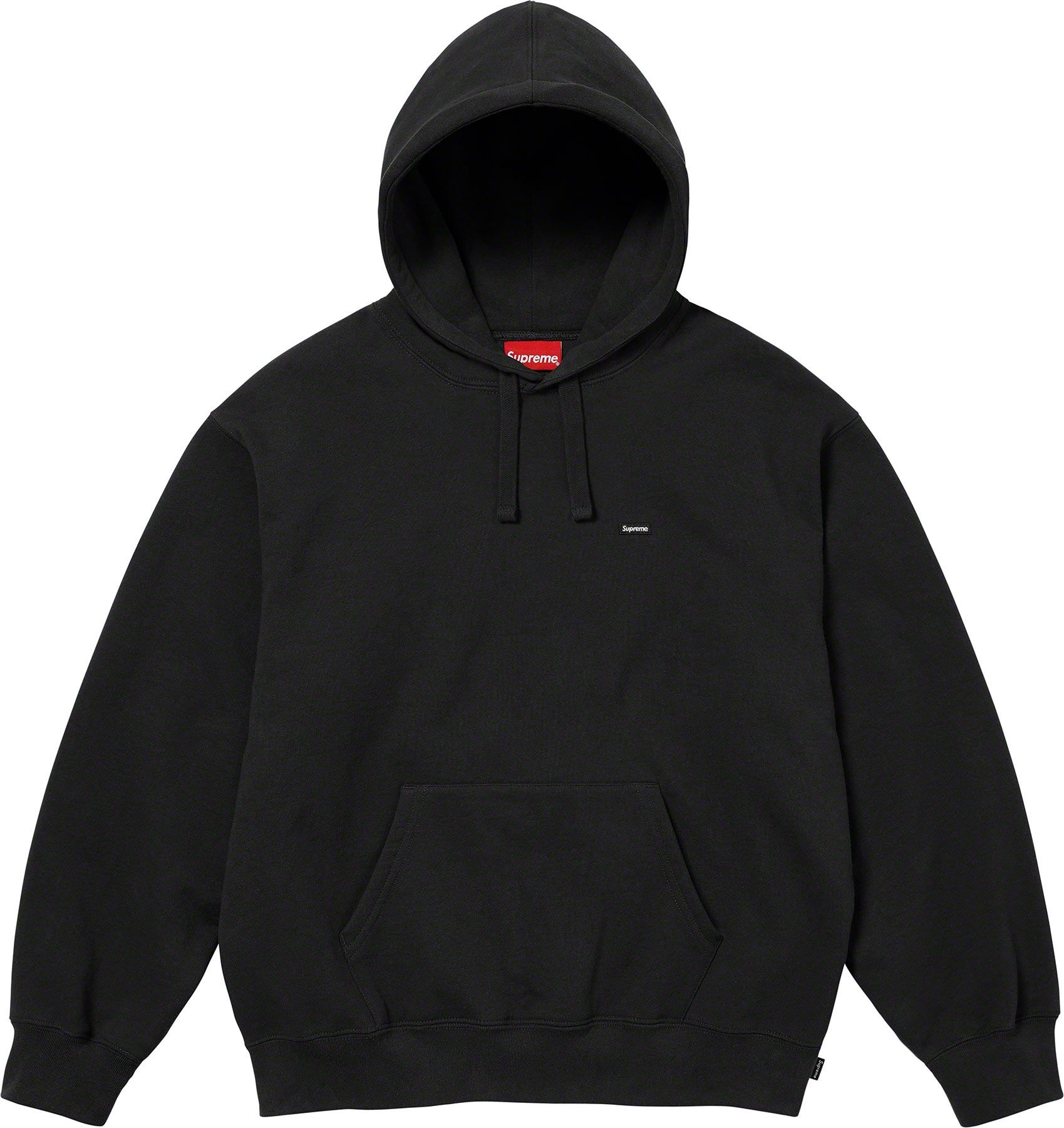 Small Box Drawcord Hooded Sweatshirt view 9